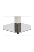 Podstawa stolika ze stali nierdzewnej SH-3002-5/60/P polerowana Stema