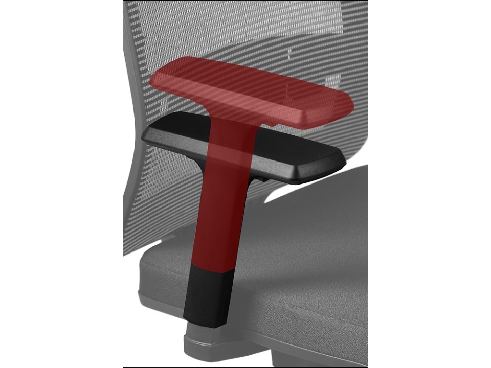 Fotel GN-301 szary / podstawa aluminiowa Stema