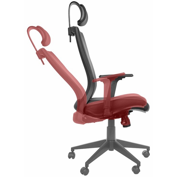 Fotel obrotowy HG-0004F czarny Stema