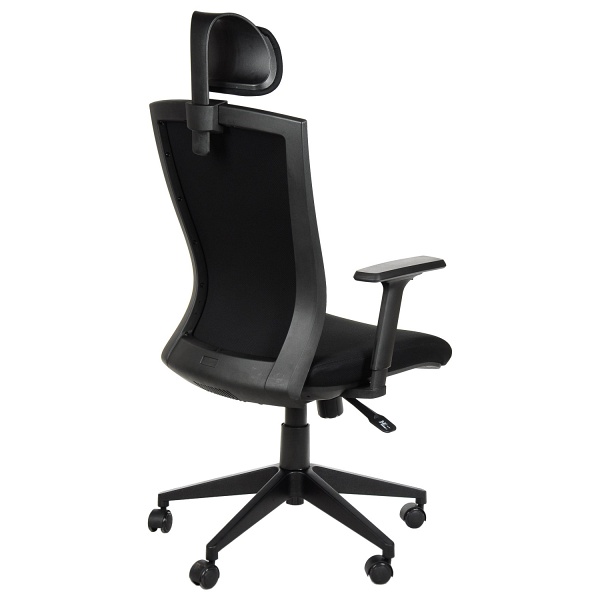 Fotel obrotowy HG-0004F czarny Stema