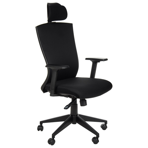 Fotel obrotowy HG-0004F czarny Stema