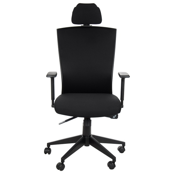 Fotel obrotowy HG-0004F czarny Stema