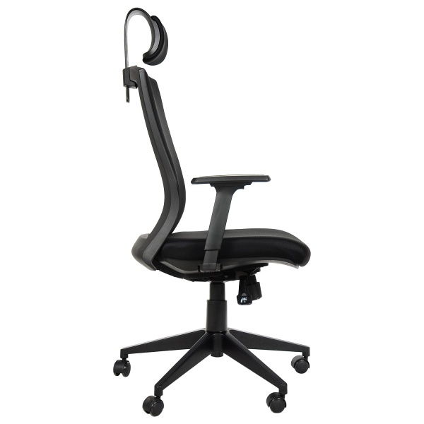 Fotel obrotowy HG-0004F czarny Stema