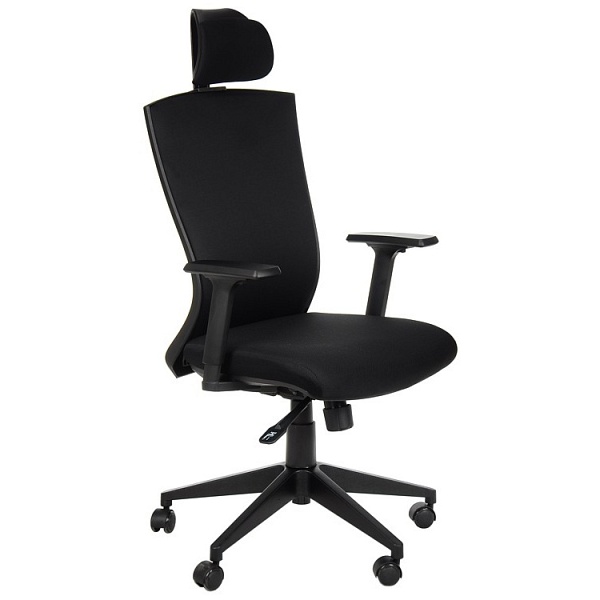 Fotel obrotowy HG-0004F czarny Stema