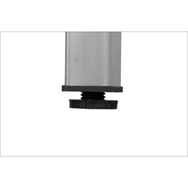 Stelaż ramowy regulowany na wysokość, 156x66 cm - noga o przekroju kwadratowym. Do stołu lub biurka. - Stema