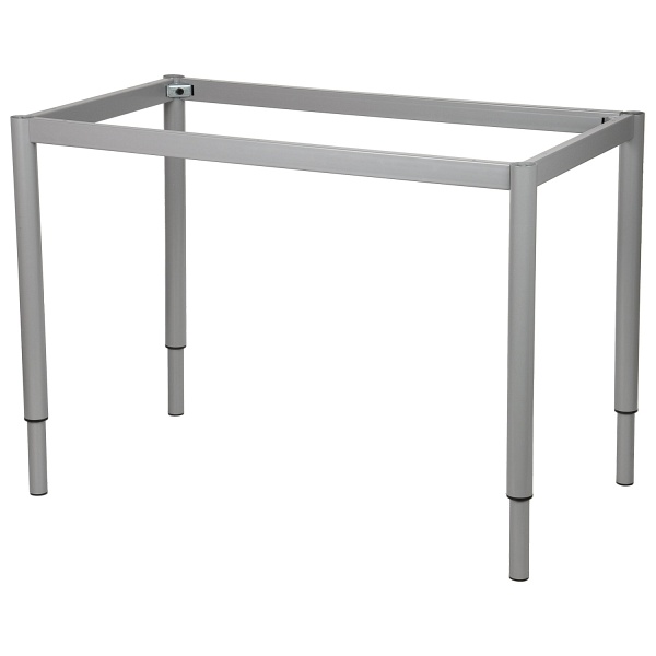 Stelaż ramowy regulowany na wysokość, 116x66 cm - noga okrągła. Do stołu lub biurka. - Stema