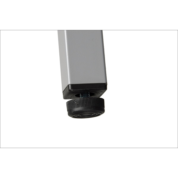 Stelaż biurka i stołu NY-A024 KW. - 76x76 cm, alu Stema