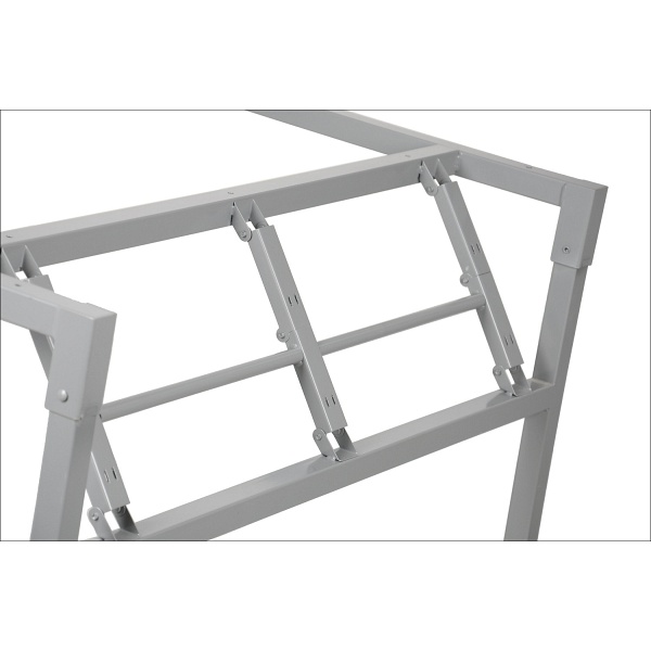 Stelaż biurka i stołu NY-A024 KW. - 76x76 cm, alu Stema