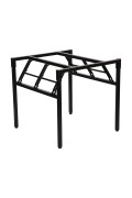 Stelaż biurka i stołu NY-A024 KW. - 96x96 cm, czarny Stema