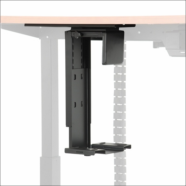 Uchwyt na komputer do biurka ST-ZA-01 - Czarny Stema