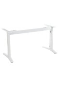 Stelaż biurka i stołu STL-01 z rozsuwaną belką - Biały Stema