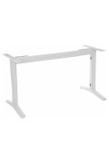 Stelaż biurka i stołu STT-01 z rozsuwaną belką - Biały Stema