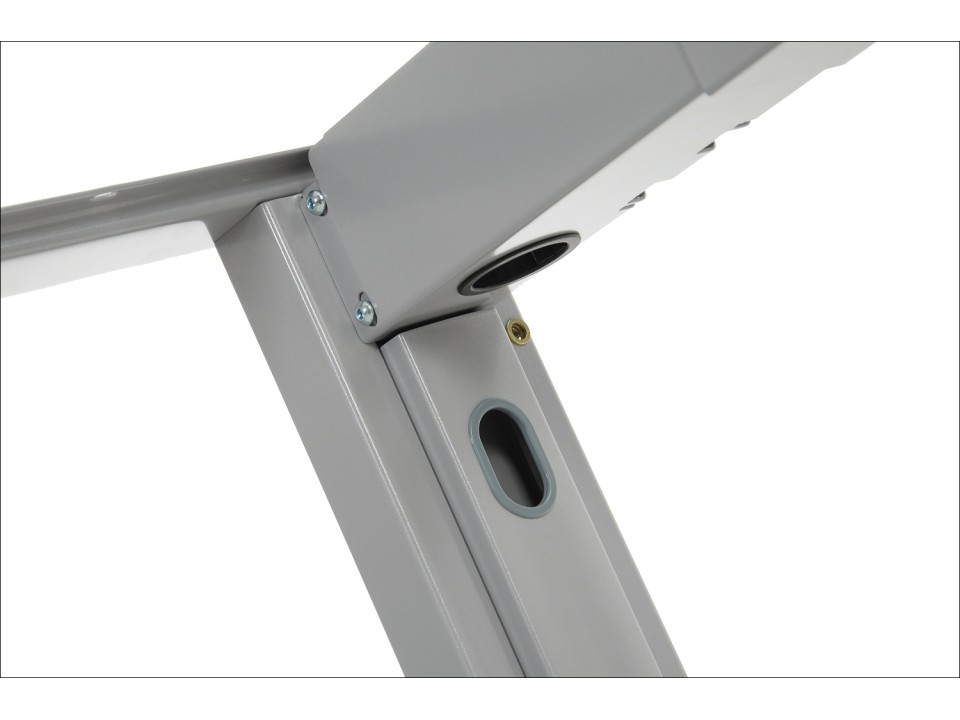 Stelaż biurka i stołu STT-01 z rozsuwaną belką - Biały Stema