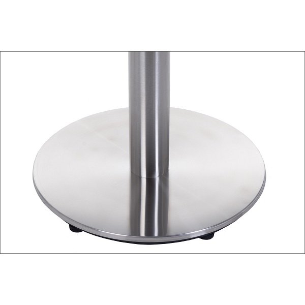Podstawa stolika ze stali nierdzewnej SH-2001-1/S szczotkowana - ∅ 45 cm Stema