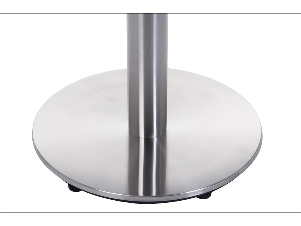 Podstawa stolika ze stali nierdzewnej SH-2001-1/S szczotkowana - ∅ 45 cm Stema