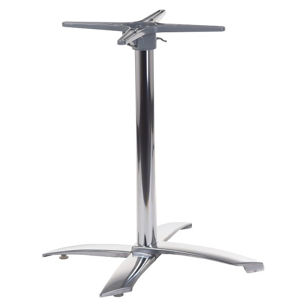 Podstawa stolika aluminiowa SH-7001/A uchylna aluminium - 67x67 cm Stema