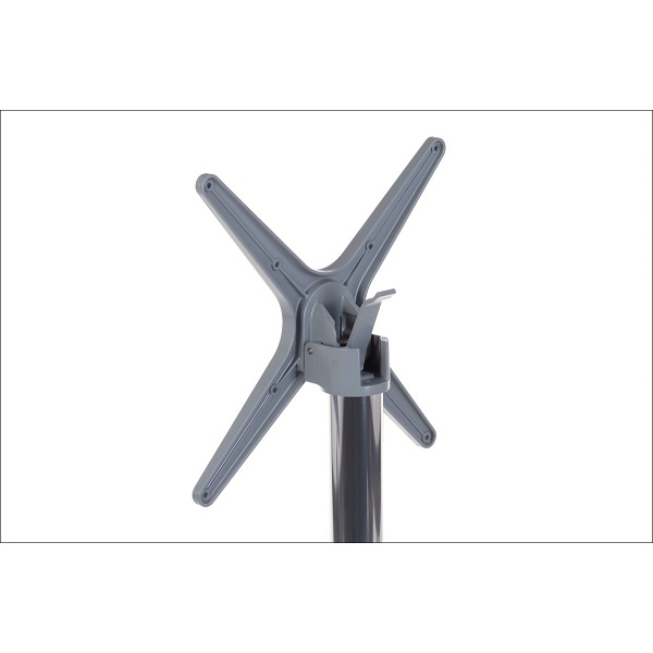 Podstawa stolika aluminiowa SH-7001/A uchylna aluminium - 67x67 cm Stema