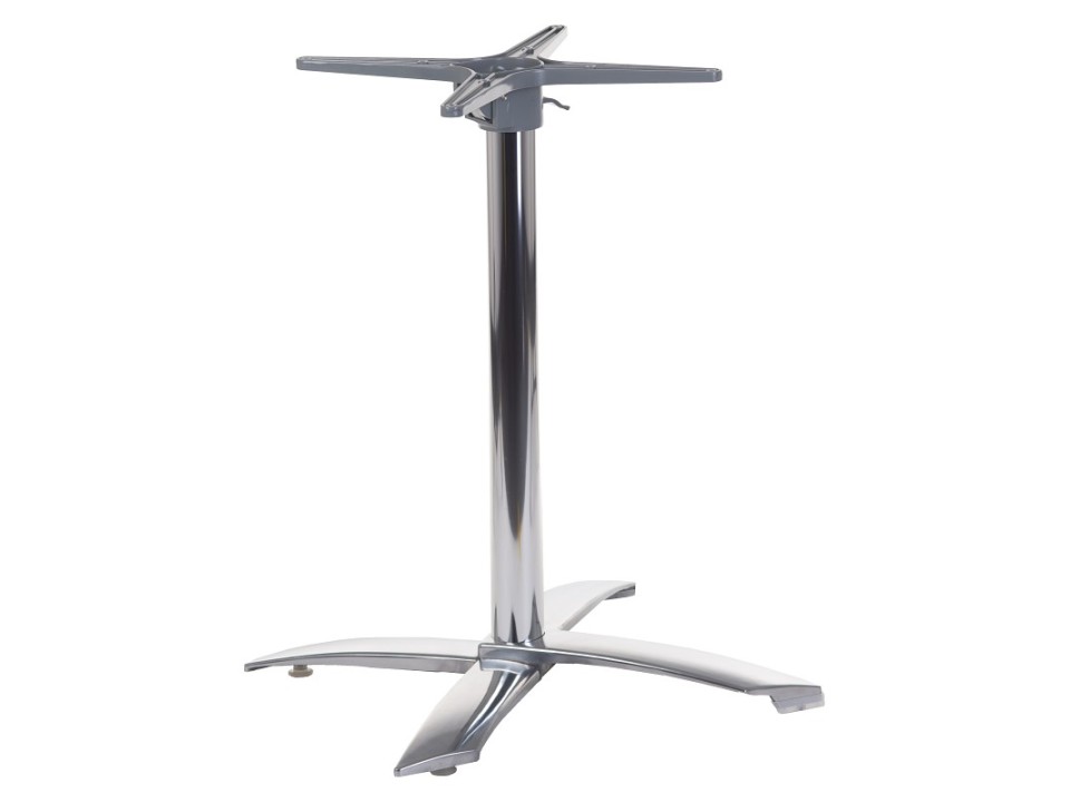 Podstawa stolika aluminiowa SH-7001/A uchylna aluminium - 67x67 cm Stema