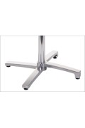 Podstawa stolika aluminiowa SH-7012/A uchylna aluminium - 69x69 cm Stema