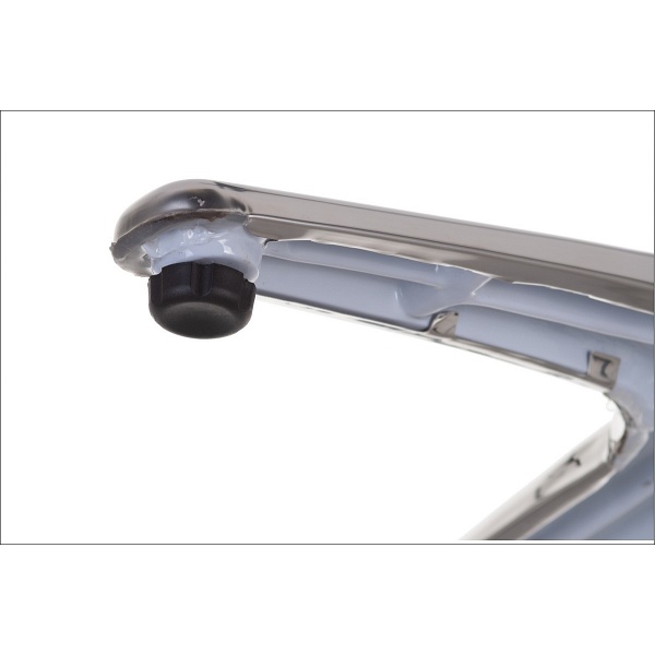 Podstawa stolika aluminiowa SH-7102/A alu / stal nierdzewna - 63x63 cm Stema