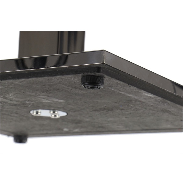 Podstawa stolika ze stali nierdzewnej WYCOFANY-SH-2002-2/P polerowana - 50x50 cm Stema