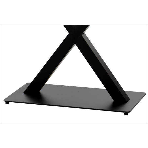 Podstawa stolika metalowa SH-3007-2/B - 69,5x39,5 cm Stema