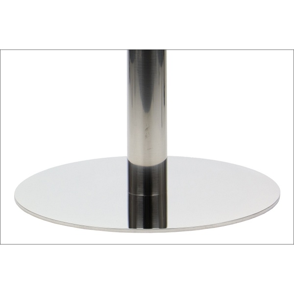 Podstawa stolika ze stali nierdzewnej SH-3001-6/P polerowana - ∅ 49,5 cm Stema
