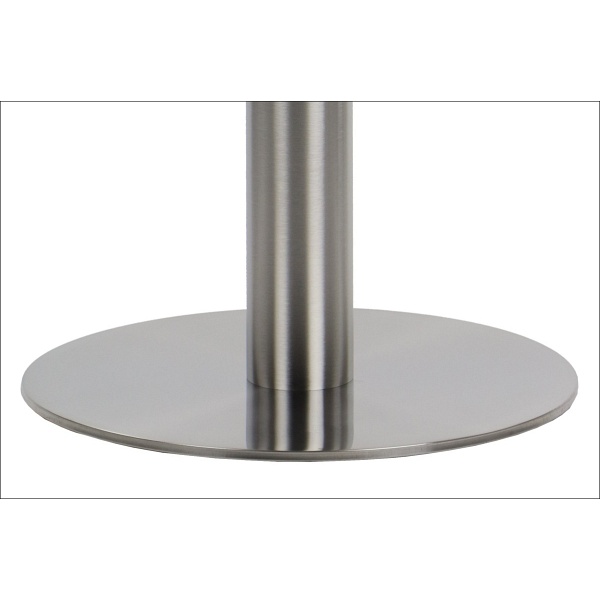 Podstawa stolika ze stali nierdzewnej SH-3001-1/S szczotkowana - ∅ 39,5 cm Stema