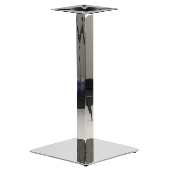 Podstawa stolika ze stali nierdzewnej SH-3002-1/60/P polerowana - 40x40 cm Stema