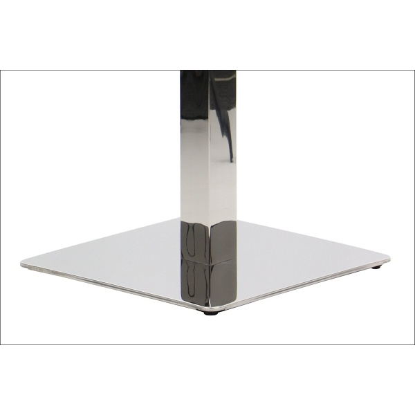 Podstawa stolika ze stali nierdzewnej SH-3002-1/60/P polerowana - 40x40 cm Stema