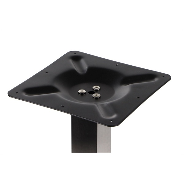 Podstawa stolika ze stali nierdzewnej SH-3002-1/60/P polerowana - 40x40 cm Stema