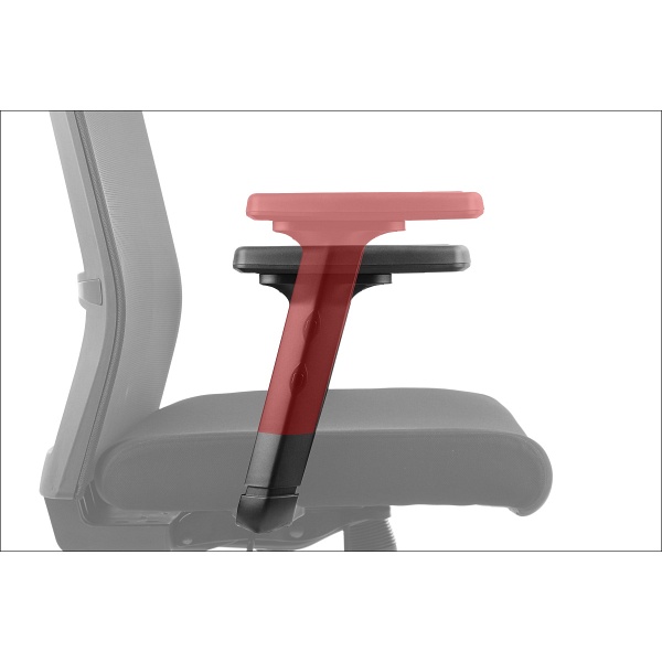 Krzesło obrotowe RIVERTON M/L - różne kolory - czarny-czarny Stema