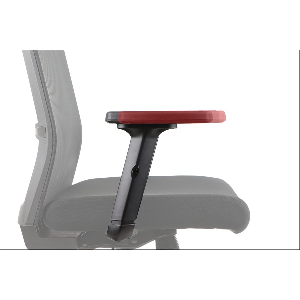 Krzesło obrotowe RIVERTON M/H/AL - różne kolory - czarny-czarny Stema