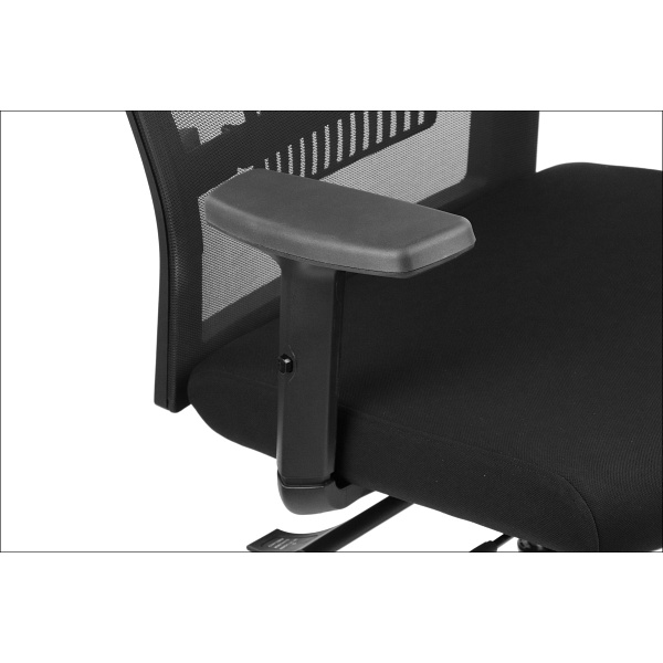 Krzesło obrotowe RIVERTON M/L/AL - różne kolory - czarny-czarny Stema