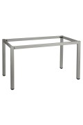 Ramowy stelaż biurka i stołu z nogą kwadratową NY-A057/116/K - 116x56 cm, alu Stema