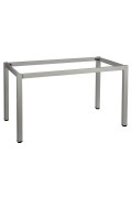 Ramowy stelaż biurka i stołu z nogą kwadratową NY-A057/116/K - 116x56 cm, alu Stema