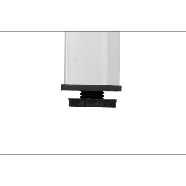 Ramowy stelaż biurka i stołu z nogą kwadratową NY-A057/136/K - 136x76 cm, biały Stema