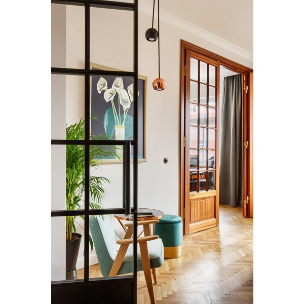 Pufa welurowa VELVET ciemna zieleń / rozm. L Step Into Design