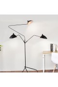 Lampa podłogowa CRANE-3F czarna 210 cm Step Into Design