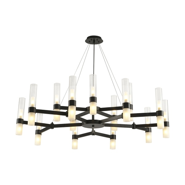 Lampa wisząca CANDELA-15 czarna 120 cm Step Into Design