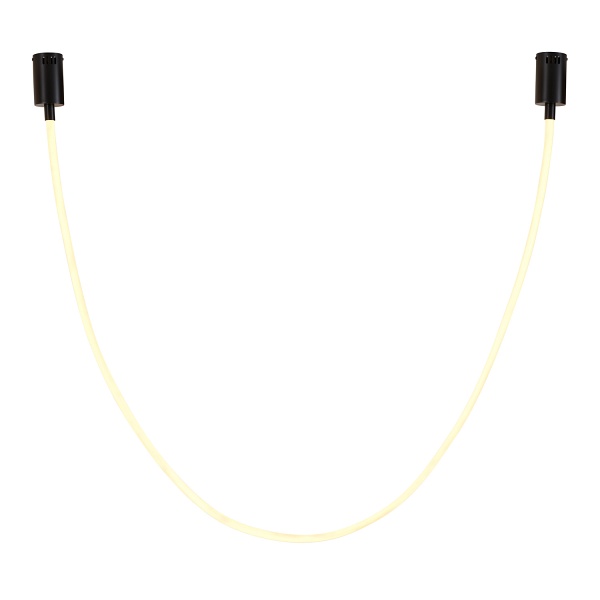 Lampa wisząca SNAKE LED wąż ledowy czarna 300 cm Step Into Design