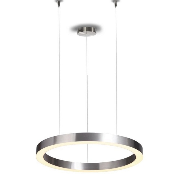 Lampa wisząca CIRCLE 80 LED nikiel szczotkowany 80 cm Step Into Design