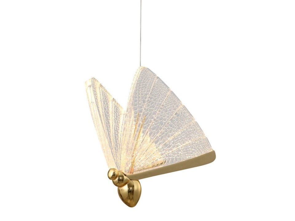 Lampa wisząca BEE LAMP 1 LED złota 21 cm Step Into Design