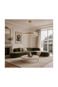 Lampa wisząca AURA 85 cm złoty połysk - Step Into Design