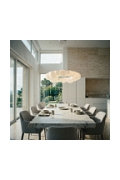 Lampa wisząca CLOUD 50 cm- akrylowa, w kształcie chmurki 3000 - 4000 - 6000 K - Step Into Design