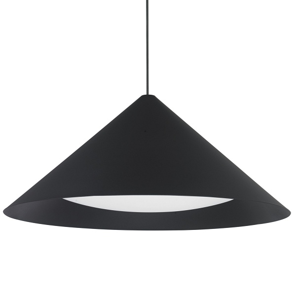 Lampa wisząca TRIANGOLO LED czarna 65 cm Step Into Design