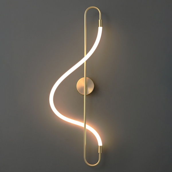 Lampa ścienna ESSA złota 90 cm Step Into Design