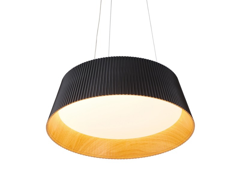 Lampa wisząca FRILL LED czarna 45 cm Step Into Design