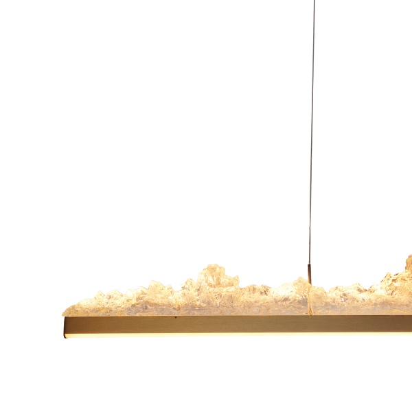 Lampa wisząca MONTANA LONG LED złota 125 cm Step Into Design