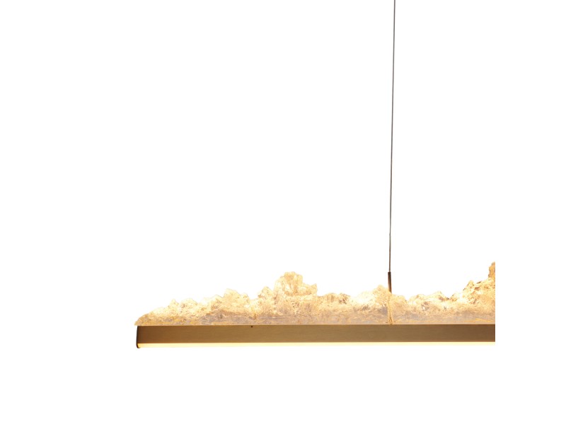 Lampa wisząca MONTANA LONG LED złota 125 cm Step Into Design